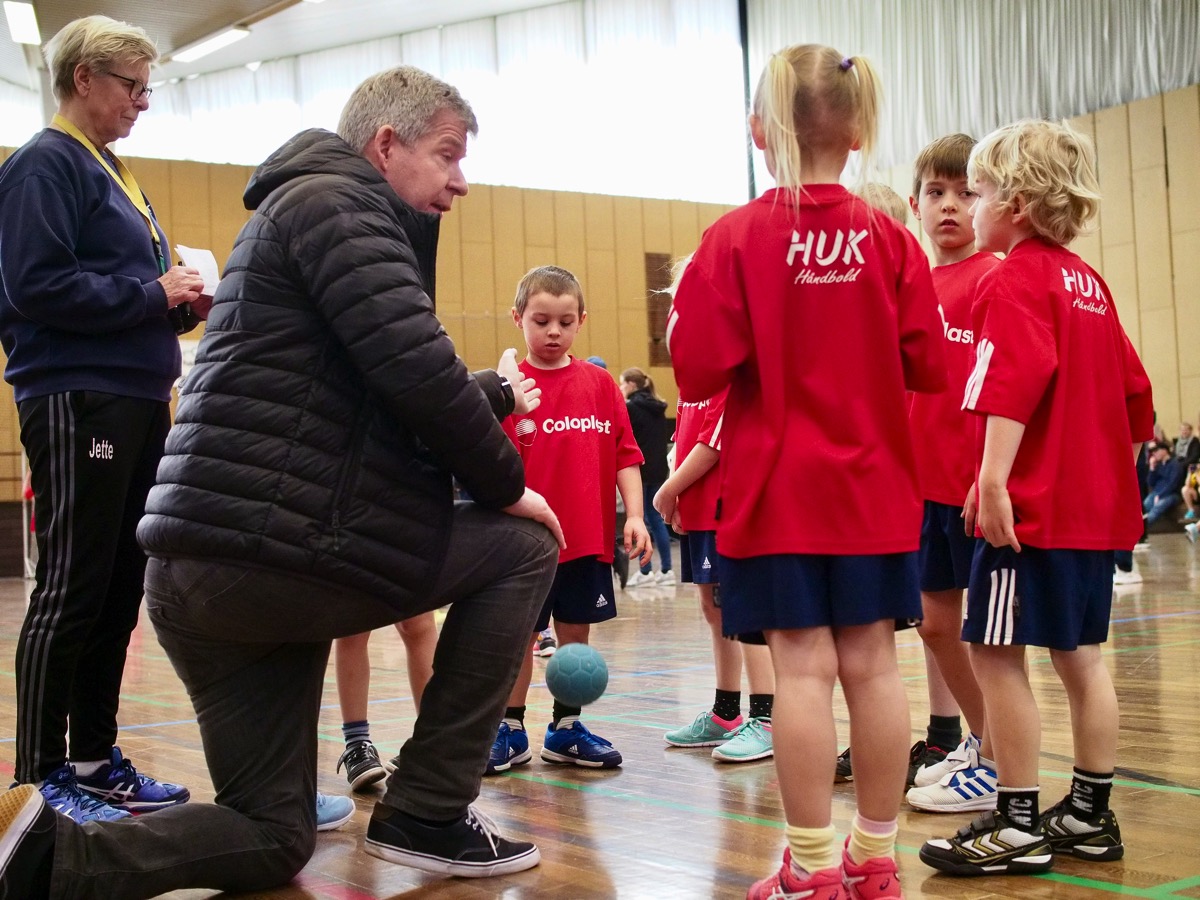 Hector til Håndbold kamp i Virum